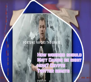 Cryptocom matt damon