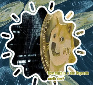 How much is dogecoin selling for today